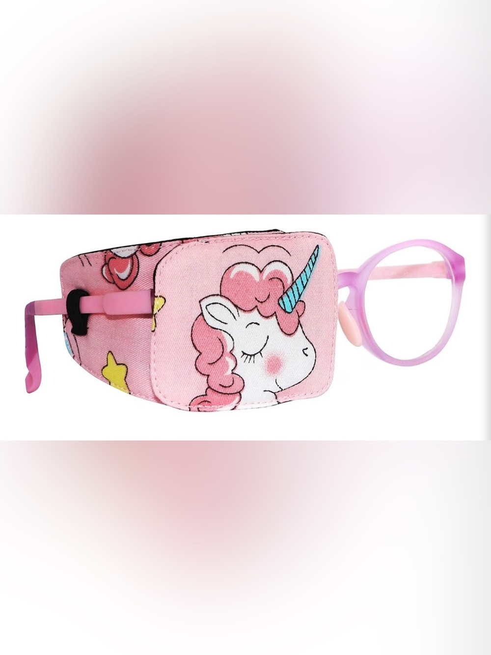 Kids Right Eye soft cloth eye patch with case